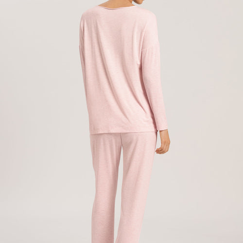 76390 Natural Elegance Long Sleeve Pajama - 2666 Lotus Melange