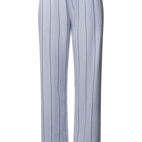 Loungy Nights Flannel Pants | Powder Blue Stripe 76486-3055