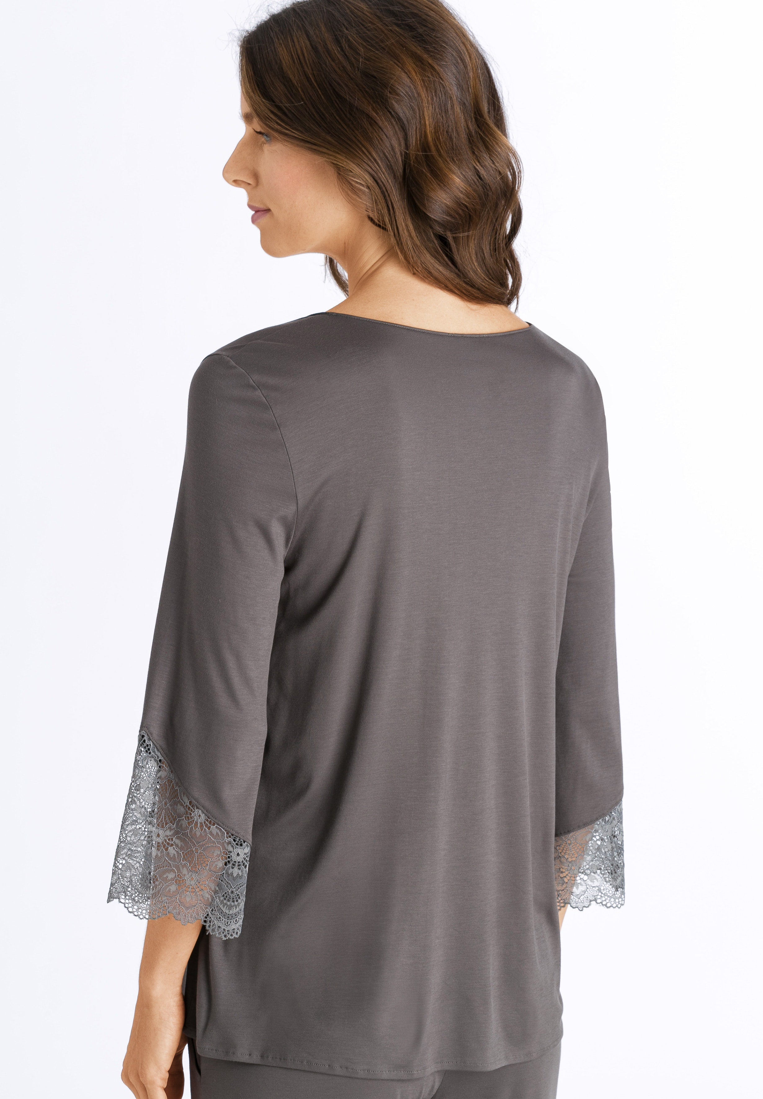 76661 Aria 3/4 Sleeve Shirt - 1704 Winter Grey