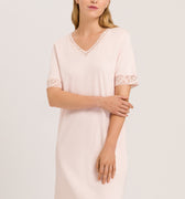 77040 Moments S/Slv Nightgown 100 Cm - 1334 Crystal Pink