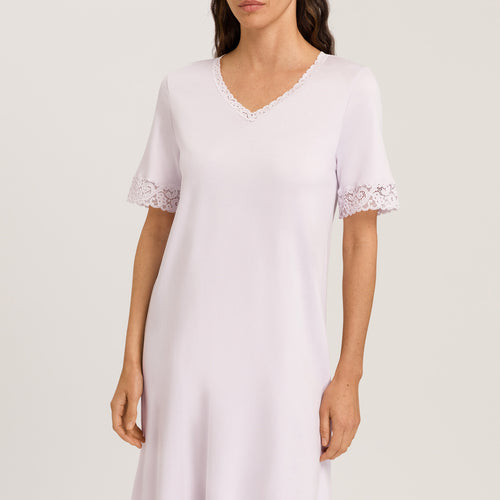 77040 Moments S/Slv Nightgown 100 Cm - 1486 Lupine Love