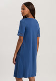 77040 Moments S/Slv Nightgown 100 Cm - 2604 True Navy