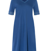 77040 Moments S/Slv Nightgown 100 Cm - 2604 True Navy