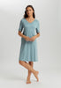 Moments Short Sleeve Nightgown 100cm | Tourmaline Blue 77040-2712