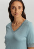 Moments Short Sleeve Nightgown 100cm | Tourmaline Blue 77040-2712