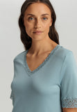 Moments Short Sleeve Nightgown 100cm | Tourmaline Blue 77040-2712