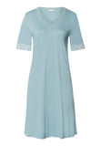 Moments Short Sleeve Nightgown 100cm | Tourmaline Blue 77040-2712