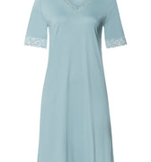 Moments Short Sleeve Nightgown 100cm | Tourmaline Blue 77040-2712