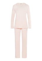 77041 Moments L/Slv Pajama - 1334 Crystal Pink