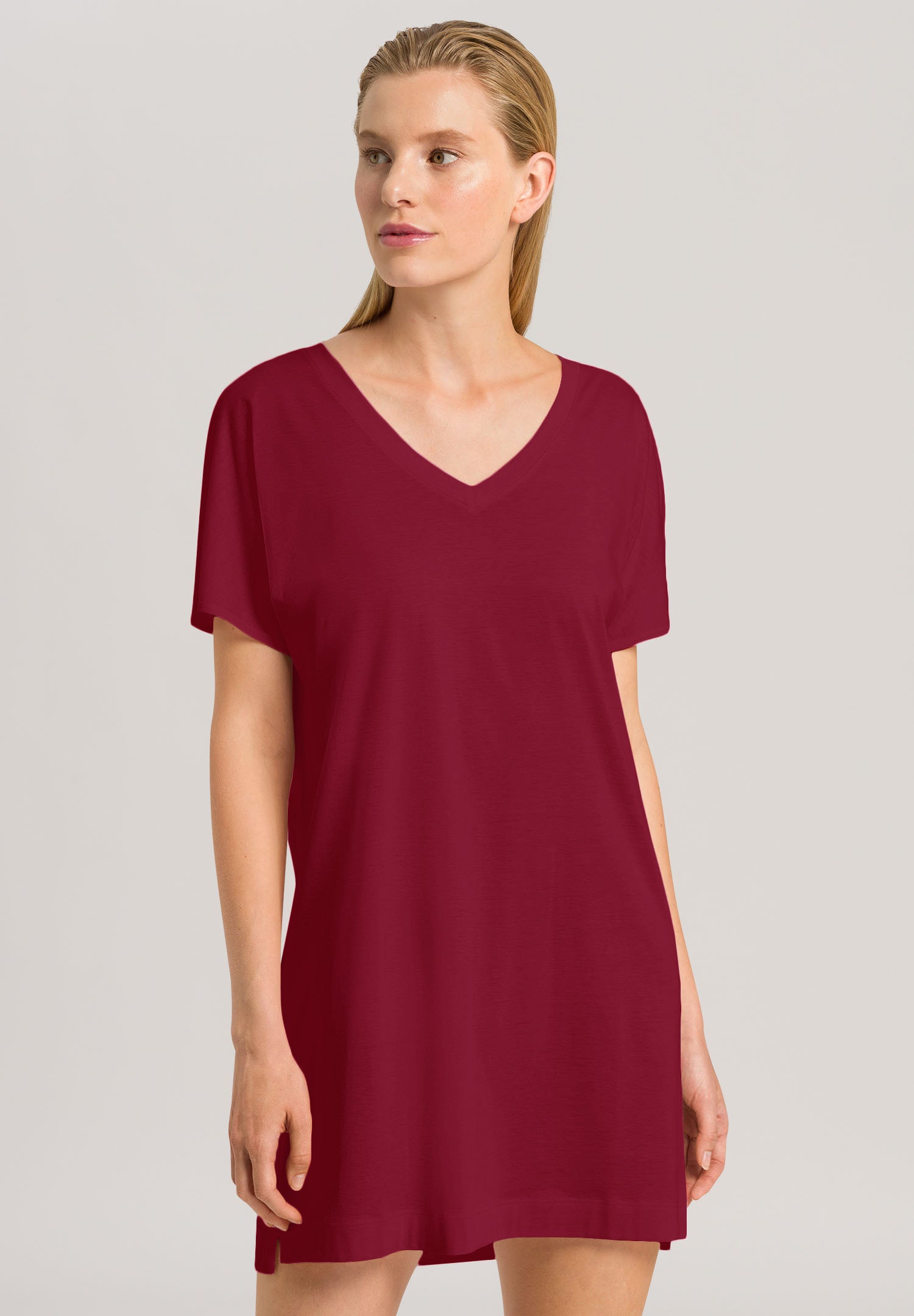 77111 Laura Bigshirt - 2459 Burgundy