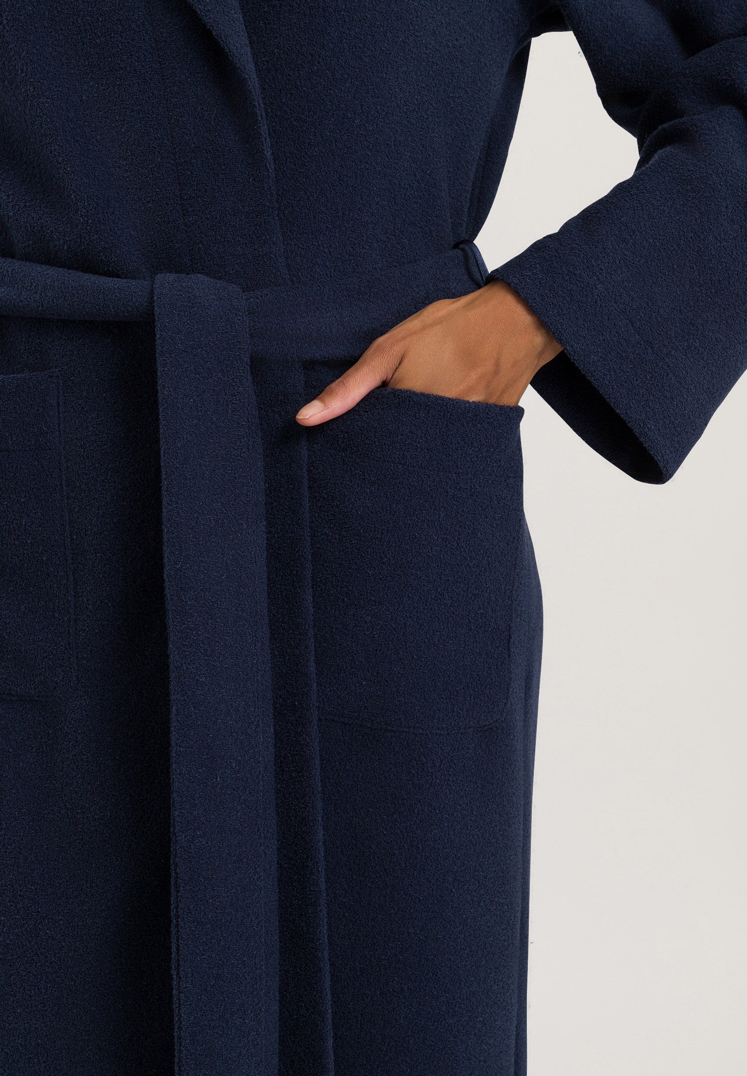 Robe Selection Shawl Collar Robe | Deep Navy 77127-1610