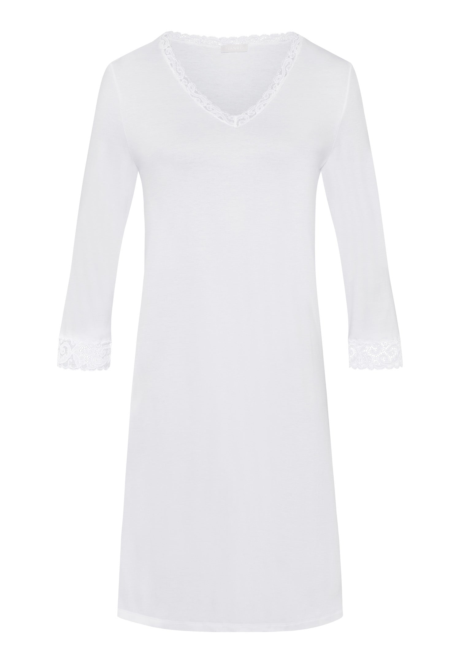 77162 Moments 3/4 Slv Nightgown 100cm - 101 White