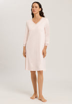 77162 Moments 3/4 Slv Nightgown 100cm - 1334 Crystal Pink