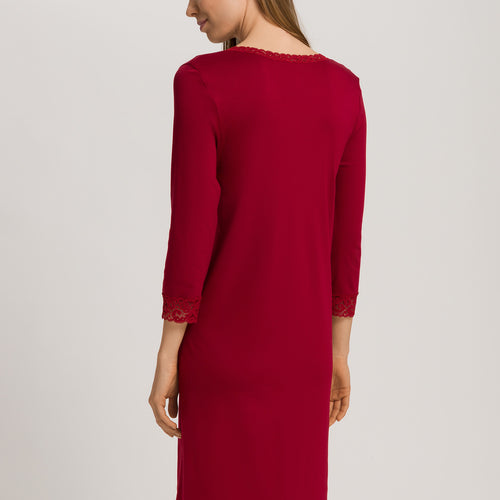 Moments 3/4 Sleeve Gown Nightdress 100cm | Red Dahlia 77162-2418