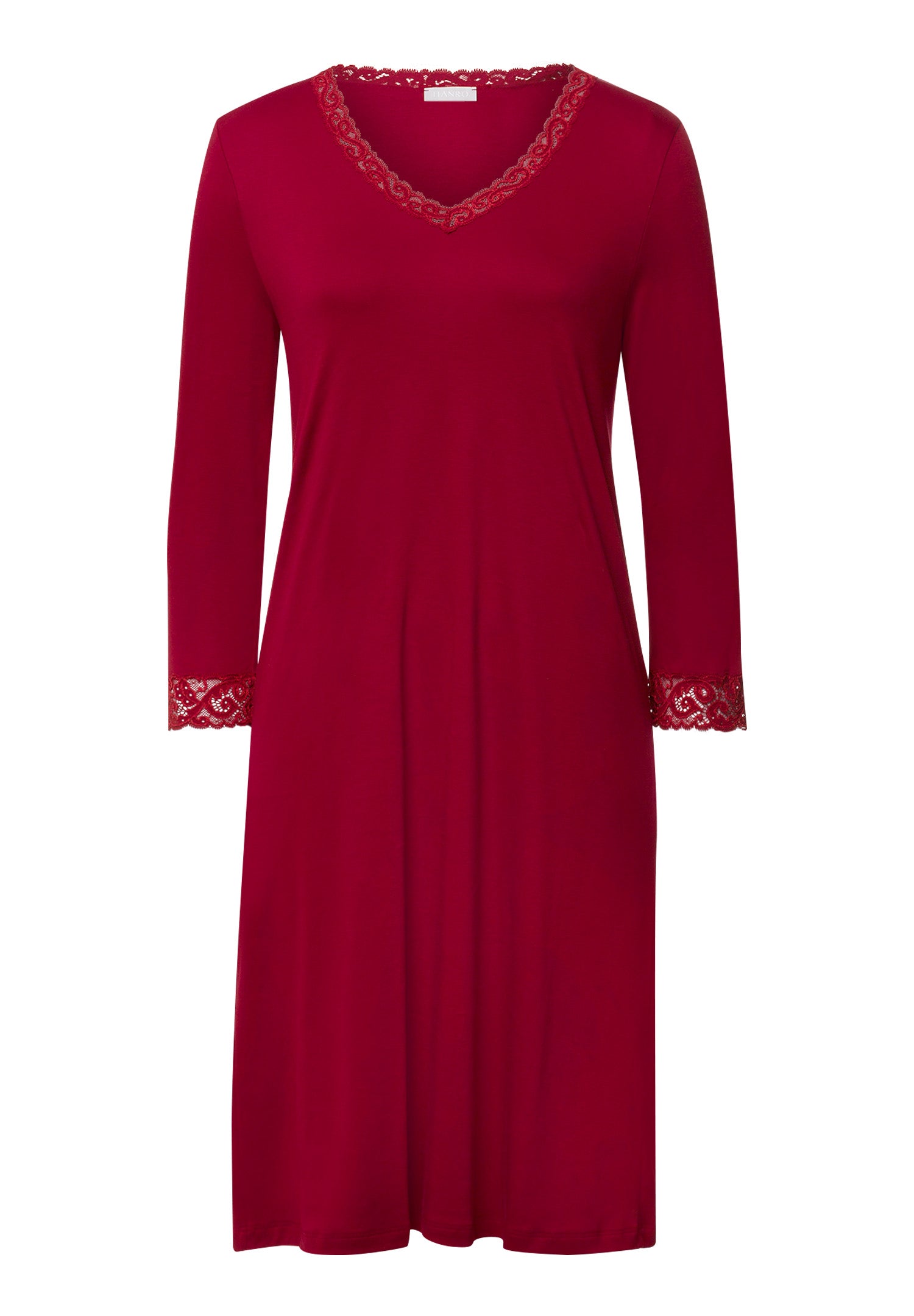 Moments 3/4 Sleeve Gown Nightdress 100cm | Red Dahlia 77162-2418