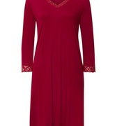 Moments 3/4 Sleeve Gown Nightdress 100cm | Red Dahlia 77162-2418