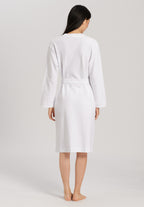 77303 Robe Selection Cotton Pique Robe - 101 White