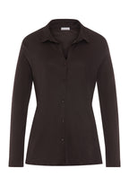 Grand Central TENCEL™ and Silk Shirt | Dark Mocha 77305-2185