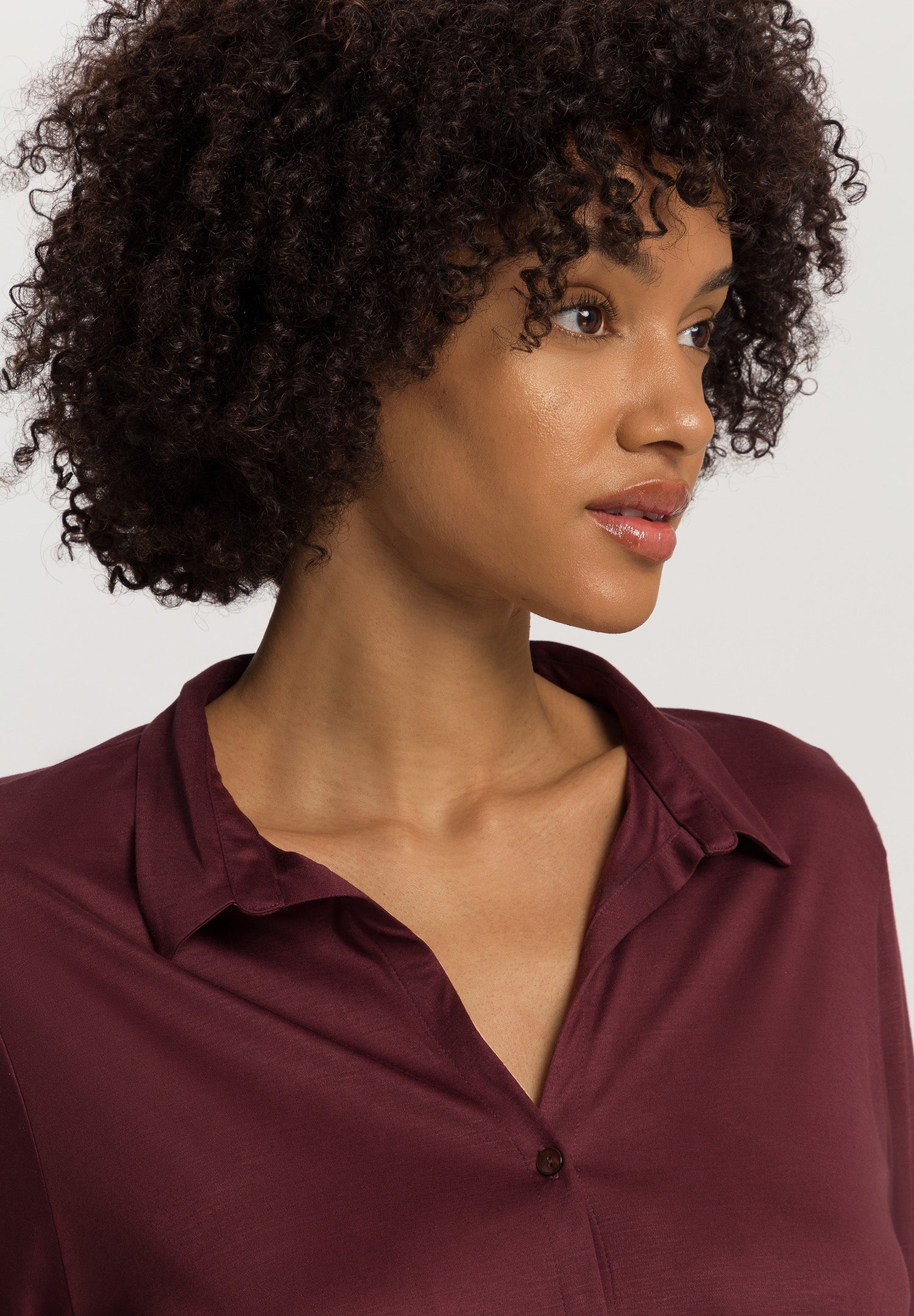 Grand Central Silk Blend Shirt | Vivid Brown 77305-2421