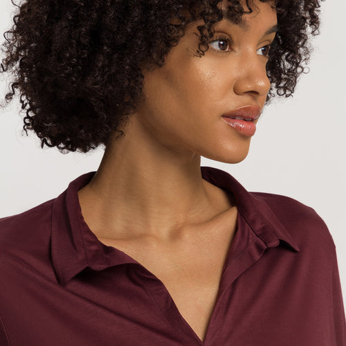 Grand Central Silk Blend Shirt | Vivid Brown 77305-2421