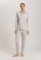 Grand Central Silk Blend Shirt | Silver Vapor 77305-2652