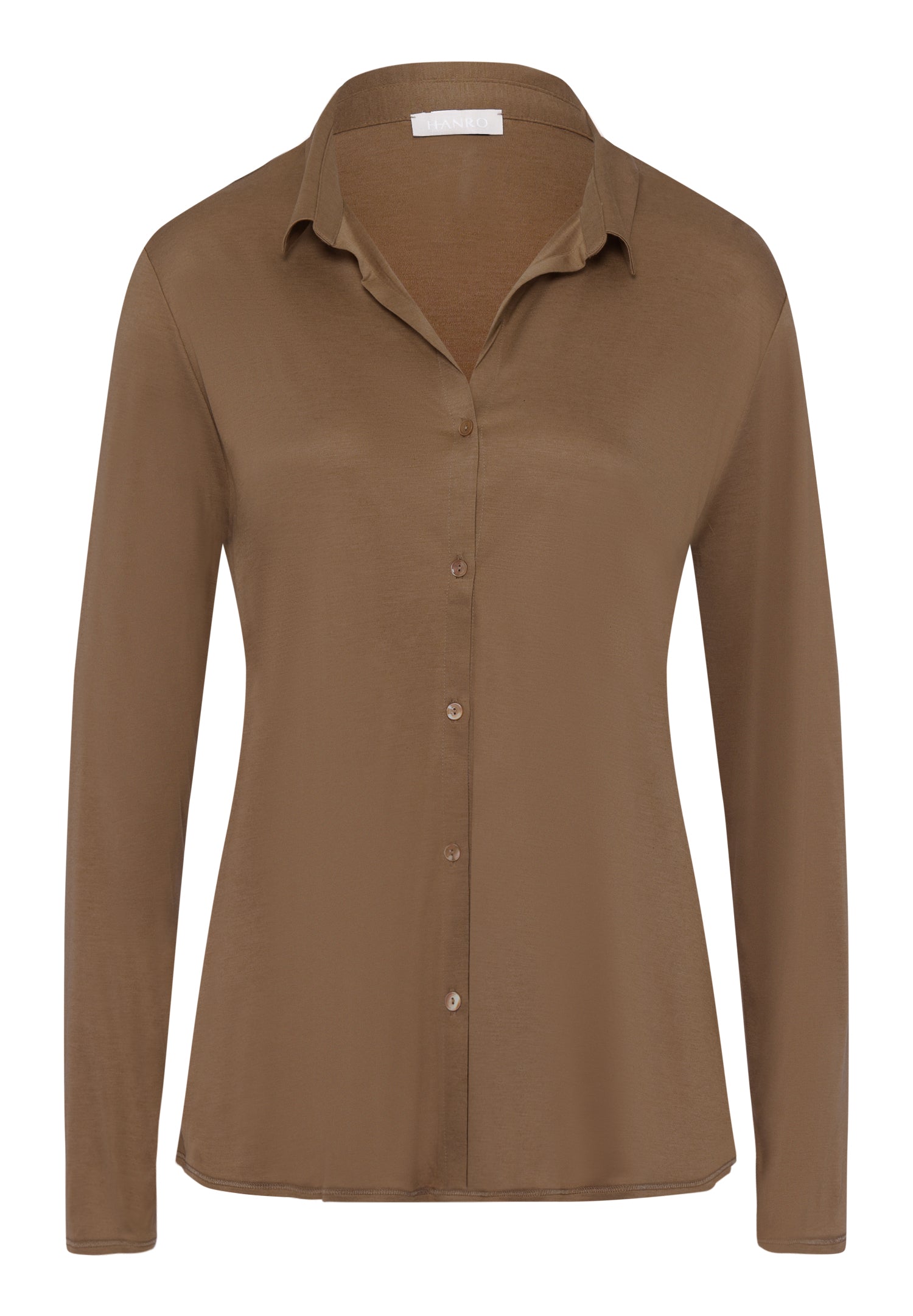 77305 Grand Central L/Slv Button Front Shirt - 2821 Walnut
