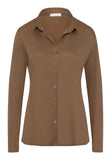 77305 Grand Central L/Slv Button Front Shirt - 2821 Walnut