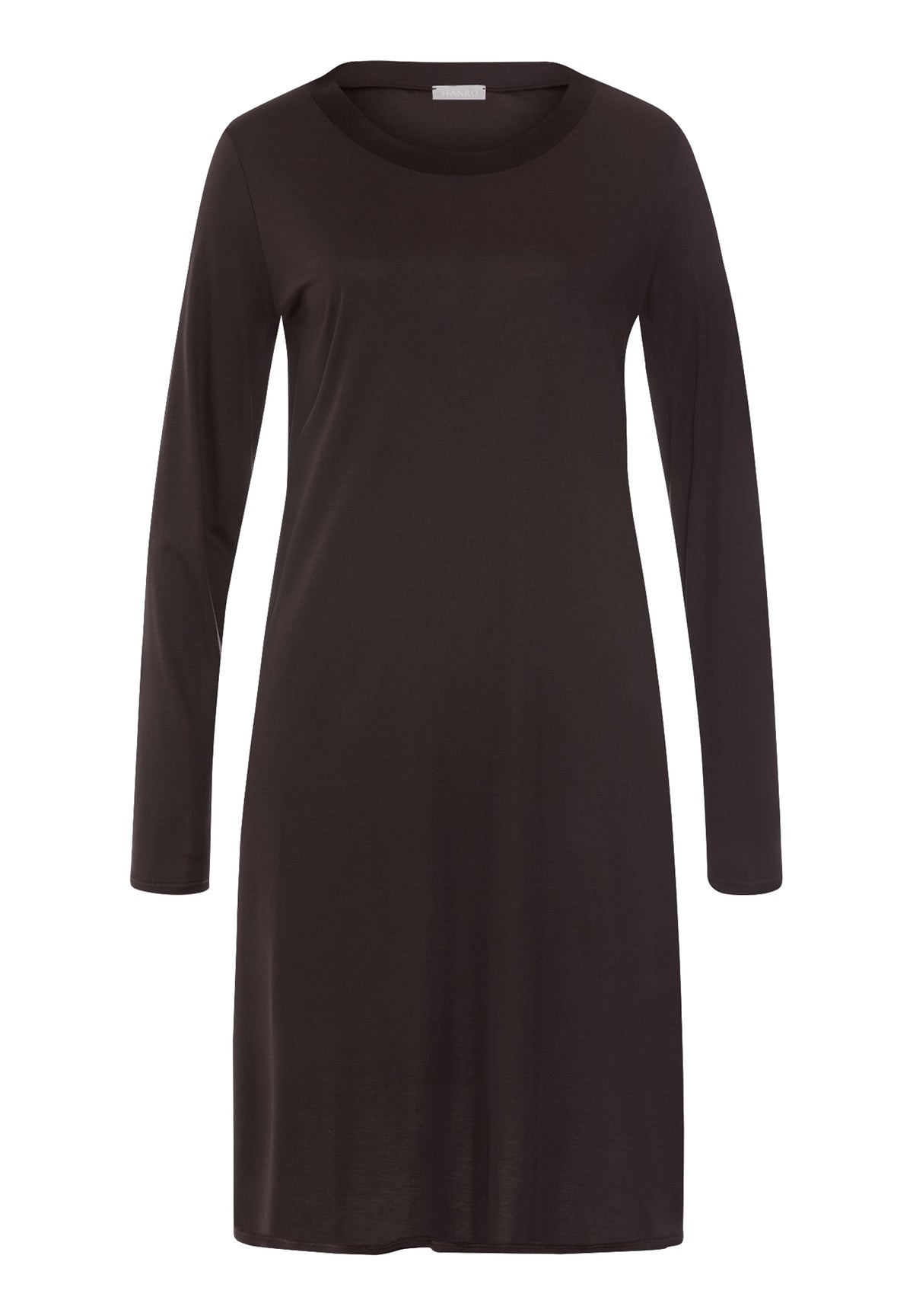 Grand Central Round Neck Nightgown 100cm | Dark Mocha 77339-2185