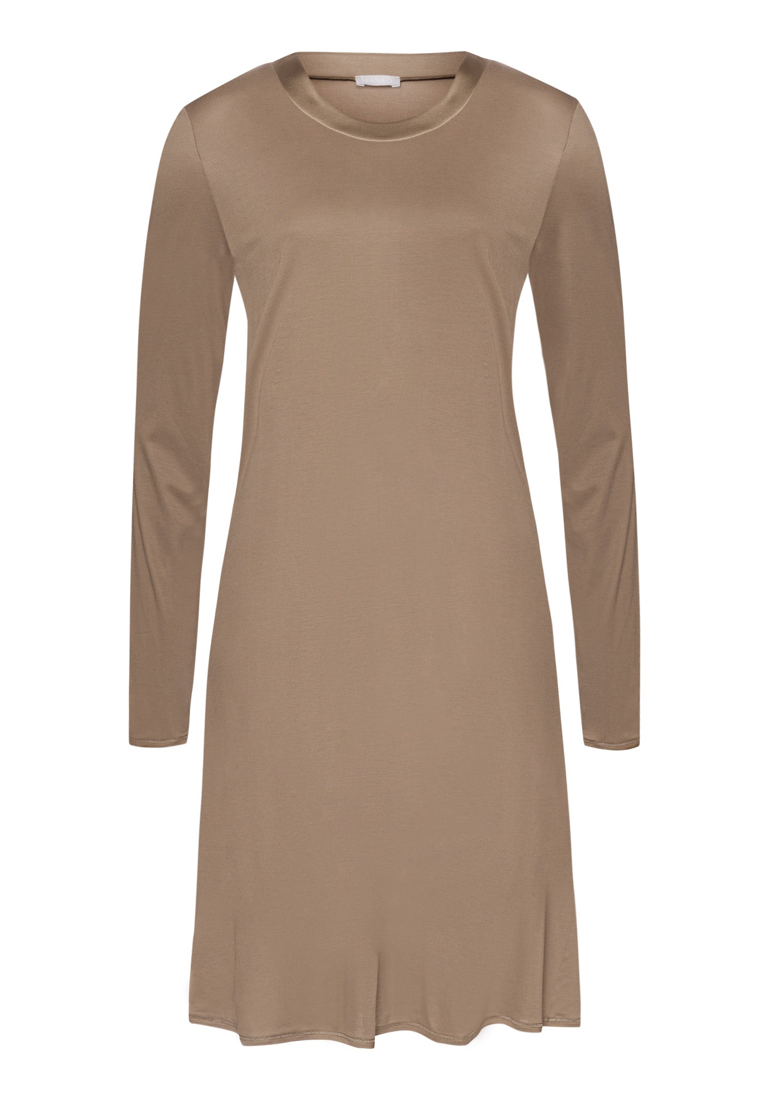 77339 Grand Central Long Sleeve Nightgown 100cm - 2847 Taupe