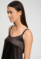 Grand Central Relaxed Silk Camisole | Dark Mocha 77380-2185