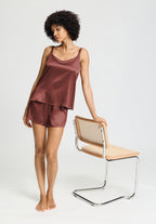 Grand Central Relaxed Silk Camisole | Apple Butter 77380-2441