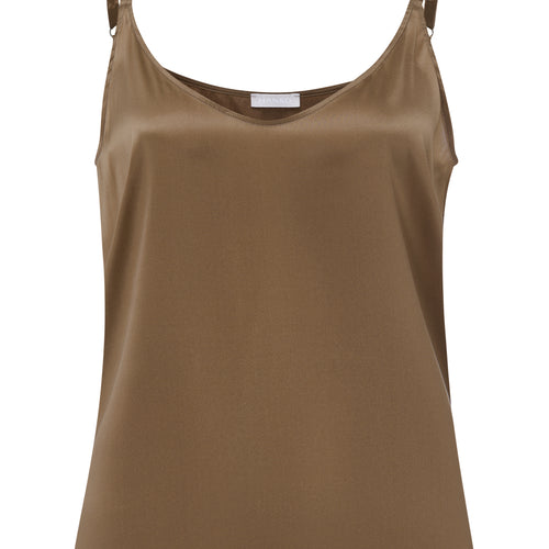 77380 Grand Central Spaghetti Cami - 2821 Walnut