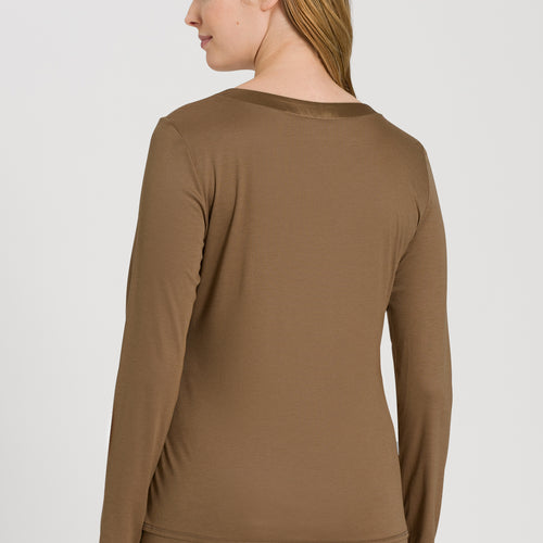 77381 Grand Central L/Slv Shirt - 2821 Walnut