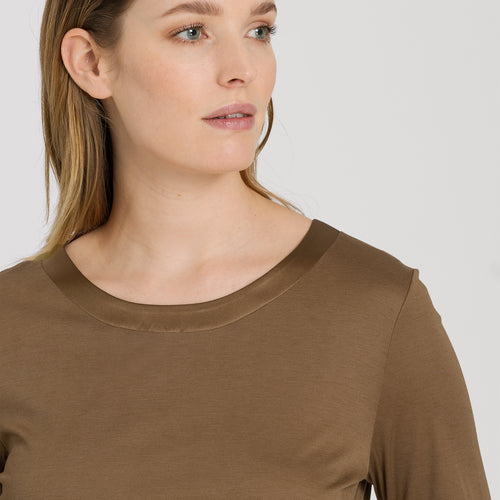 77381 Grand Central L/Slv Shirt - 2821 Walnut