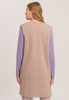 77392 Sleep & Lounge Long Vest - 2819 Mocha