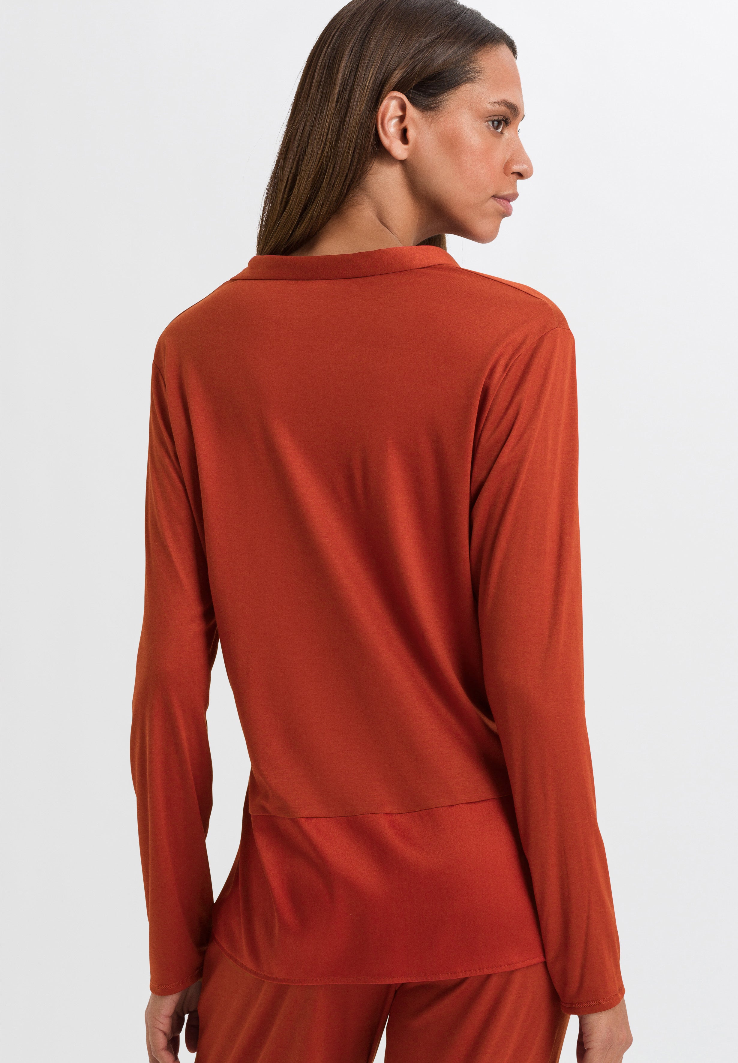 77402 Grand Central Long Sleeve Shirt - 1458 Blood Orange