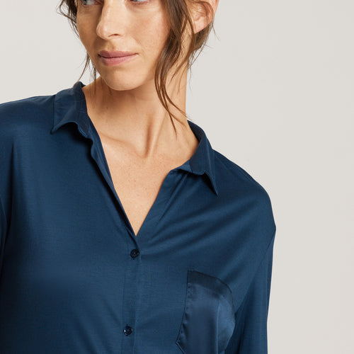 77420 Grand Central Boyfriend Shirt - 1652 Mystic Blue