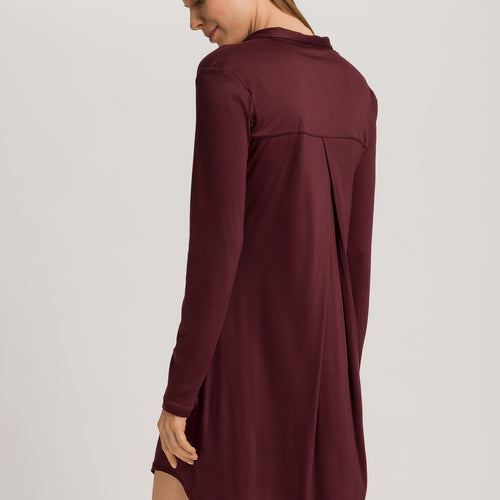 Grand Central Button Front Sleep Shirt | Vivid Brown 77420-2421