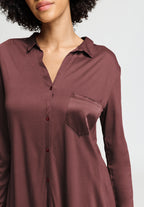 Grand Central Button Front Sleep Shirt | Apple Butter 77420-2441