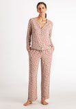 Sleep And Lounge Button Front Shirt | White 77611-2004