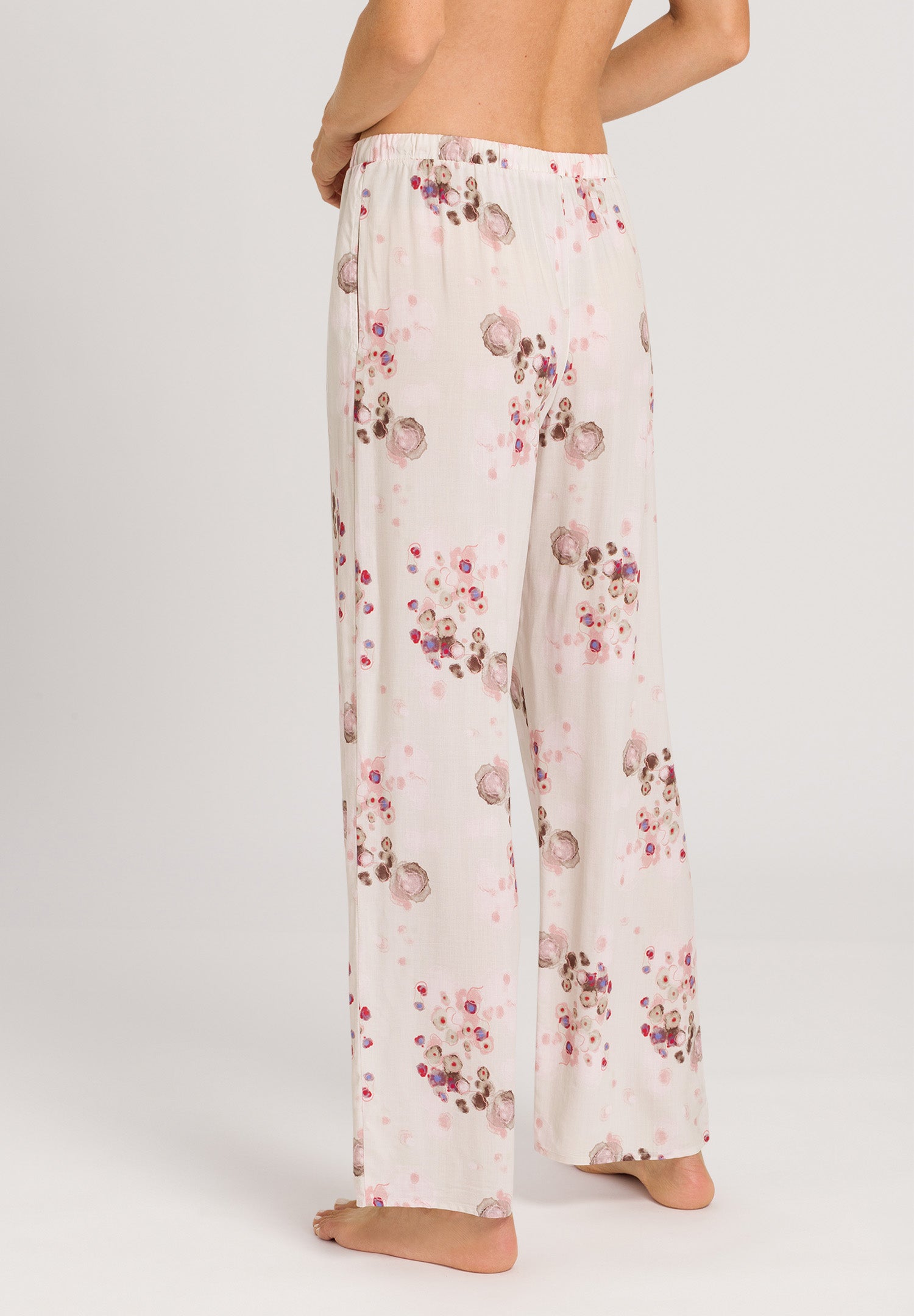 77617 Sleep And Lounge Woven Long Pant - 2367 Watery Blossoms