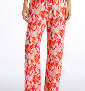 77617 Sleep And Lounge Woven Long Pant - 2916 Sunny Flower Print