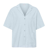 77720 Sleep And Lounge Short Sleeve Shirt - 2518 Misty Blue