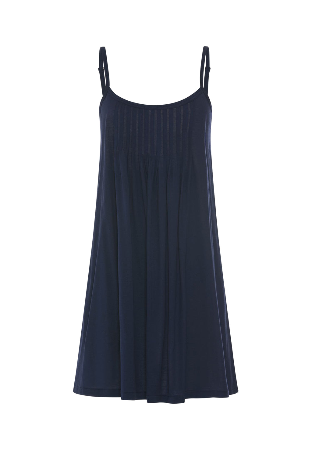 Juliet Pleated Cotton Babydoll | Deep Navy 77747-1610