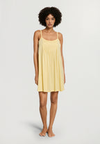 Juliet Pleated Cotton Babydoll | Vanilla Highlight 77747-2224