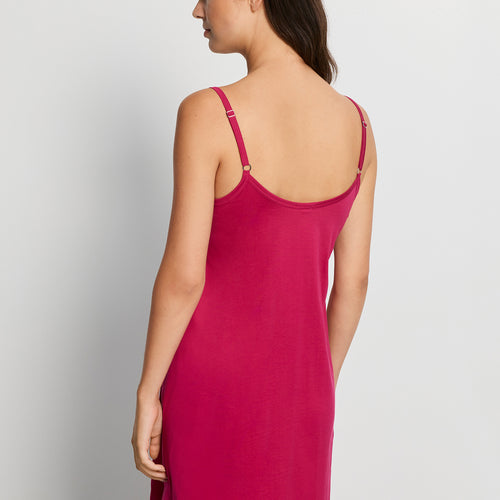 Juliet Pleated Cotton Babydoll | Light Sangria 77747-2465