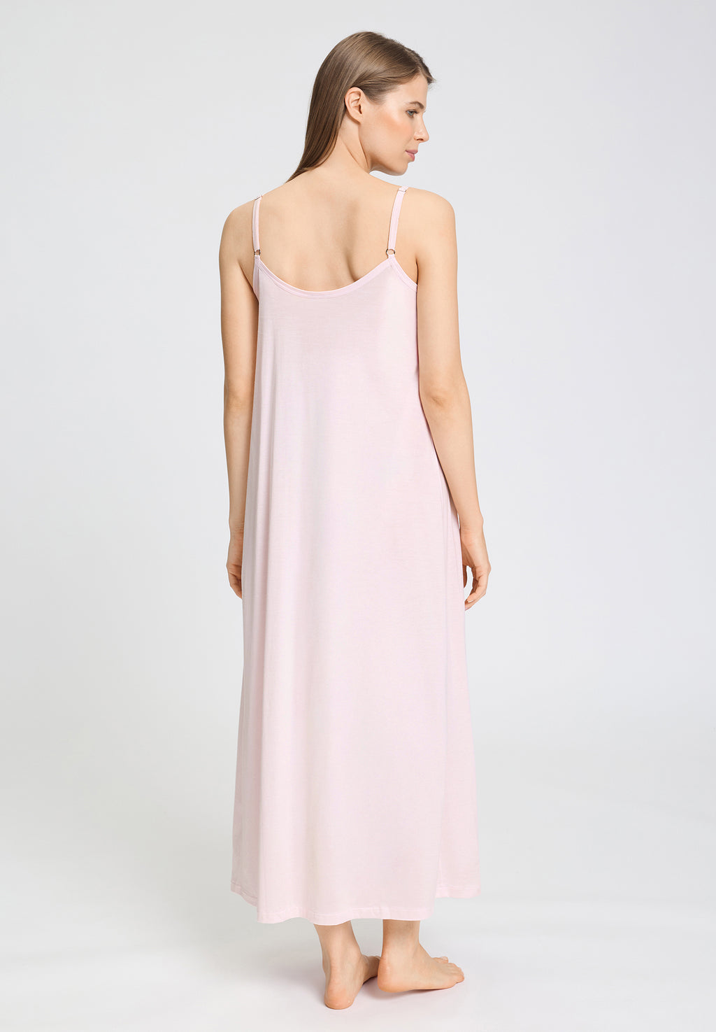Juliet Pleated Cotton Chemise | Rose Bath 77748-2315