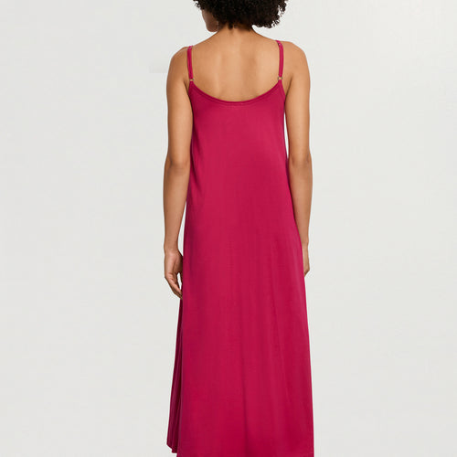 Juliet Pleated Cotton Chemise | Light Sangria 77748-2465