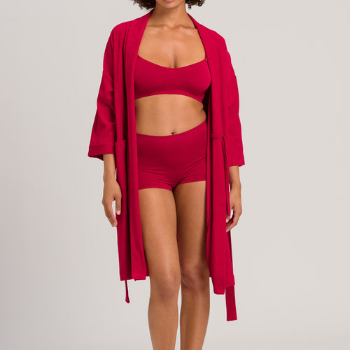 77750 Sleep And Lounge Robe - 2401 Garnet Red