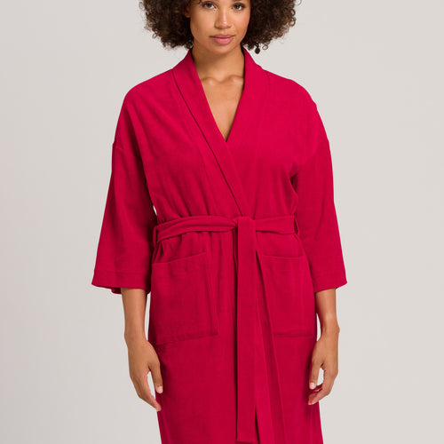 77750 Sleep And Lounge Robe - 2401 Garnet Red